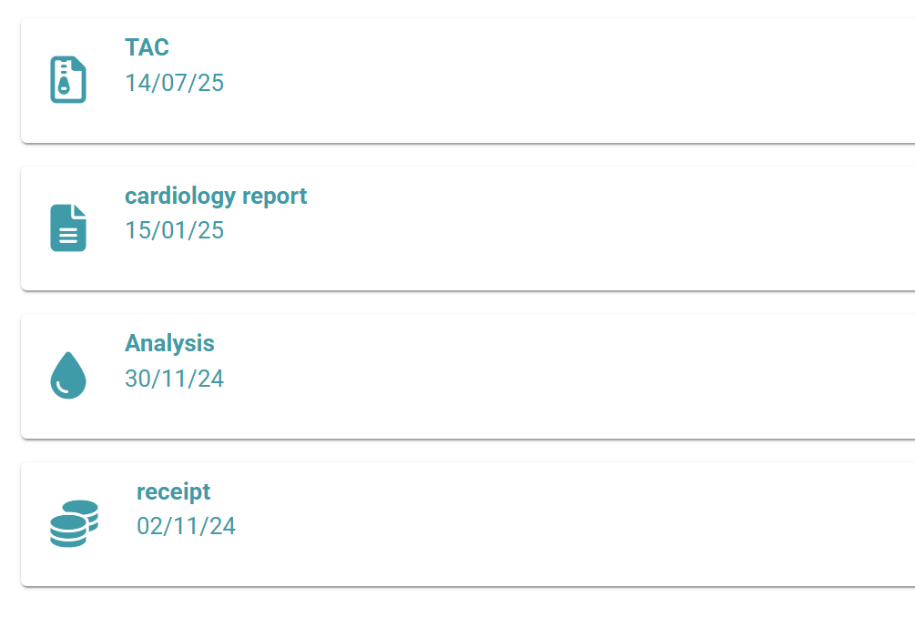 Automatic medical report categorization